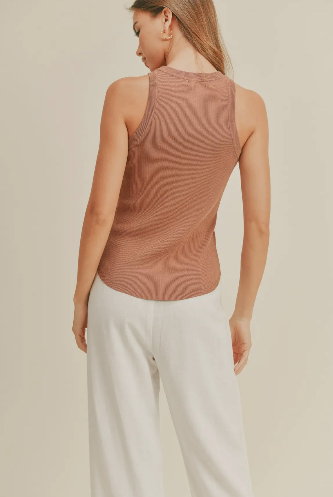 Classic Ribbed Tank | Regular Fit|