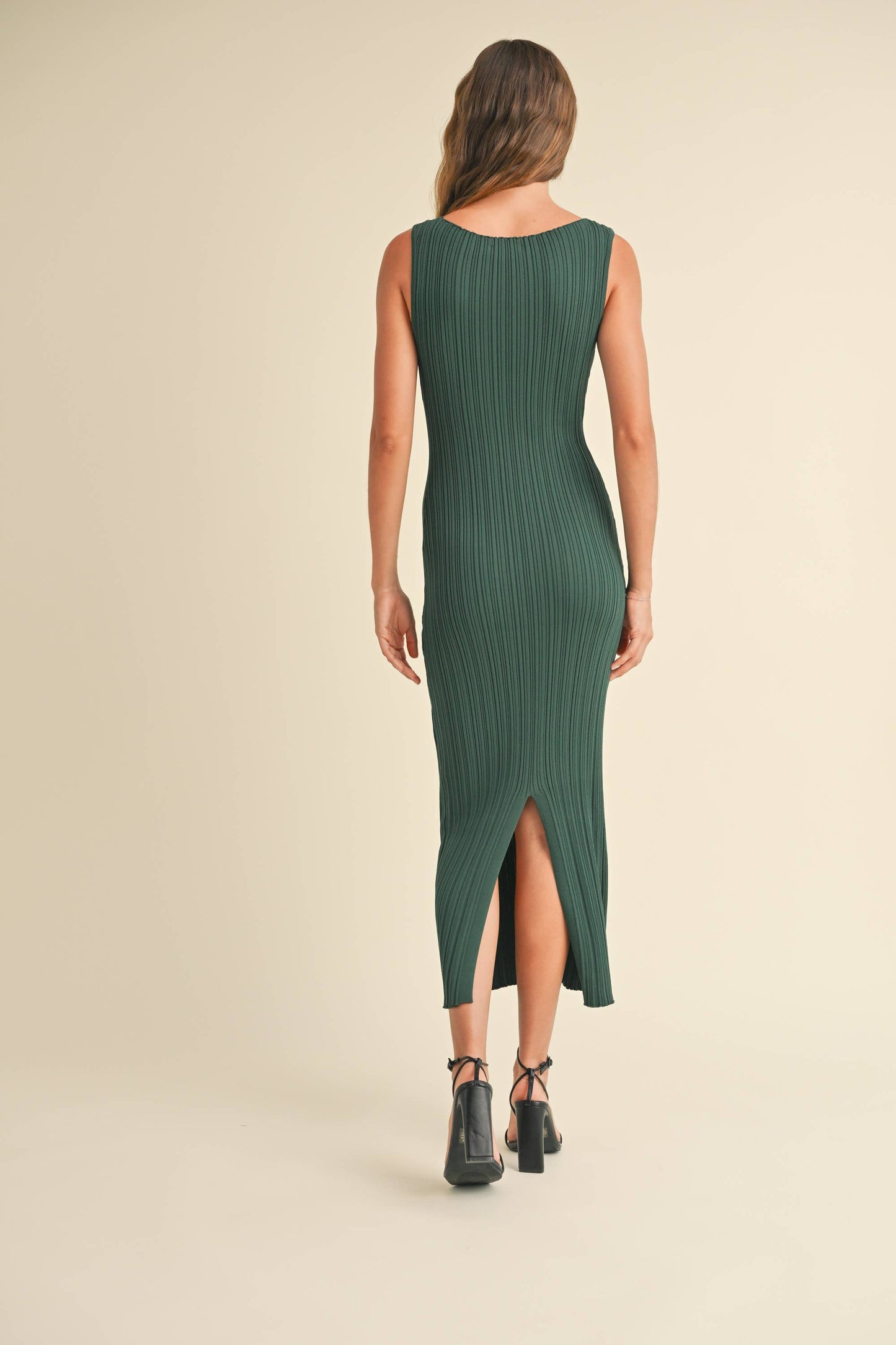 Daphne Ribbed Midi Dress | Transitional |