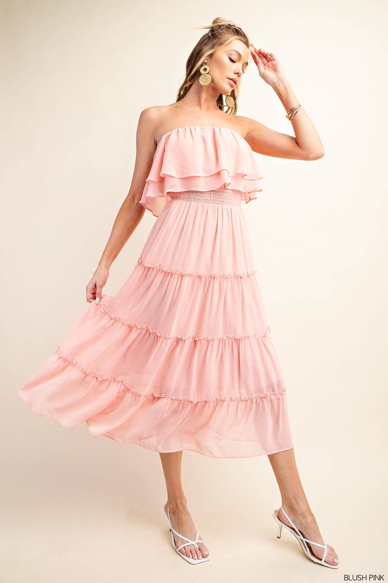 Tia Tiered Midi | Transitional |
