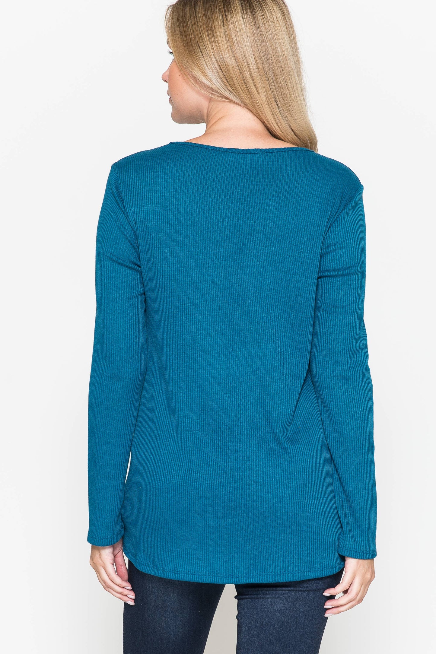 Maternity V-Neck Rib top