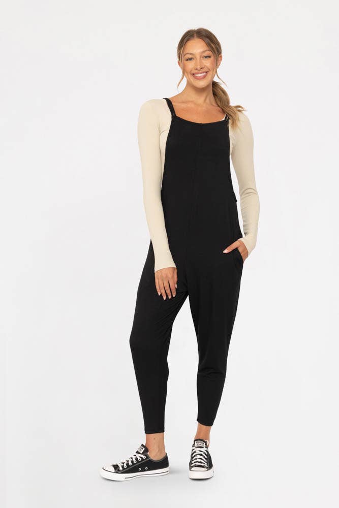 Evelyn Everyday Comfort Overalls | bump friendly