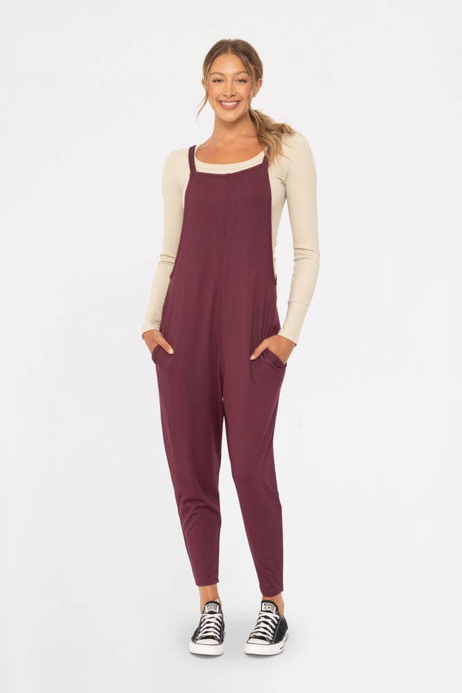 Evelyn Everyday Comfort Overalls | bump friendly
