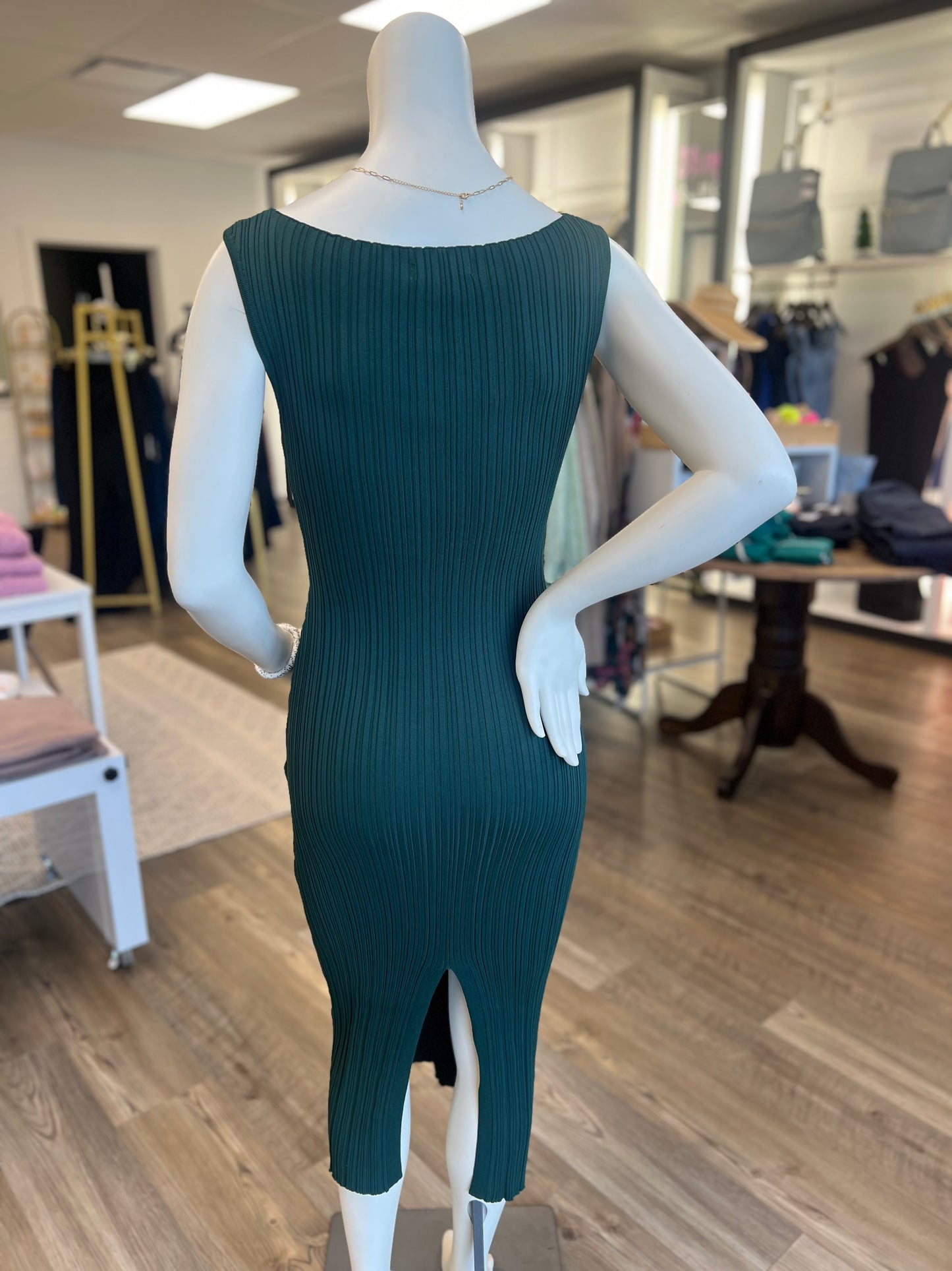 Daphne Ribbed Midi Dress | Transitional |