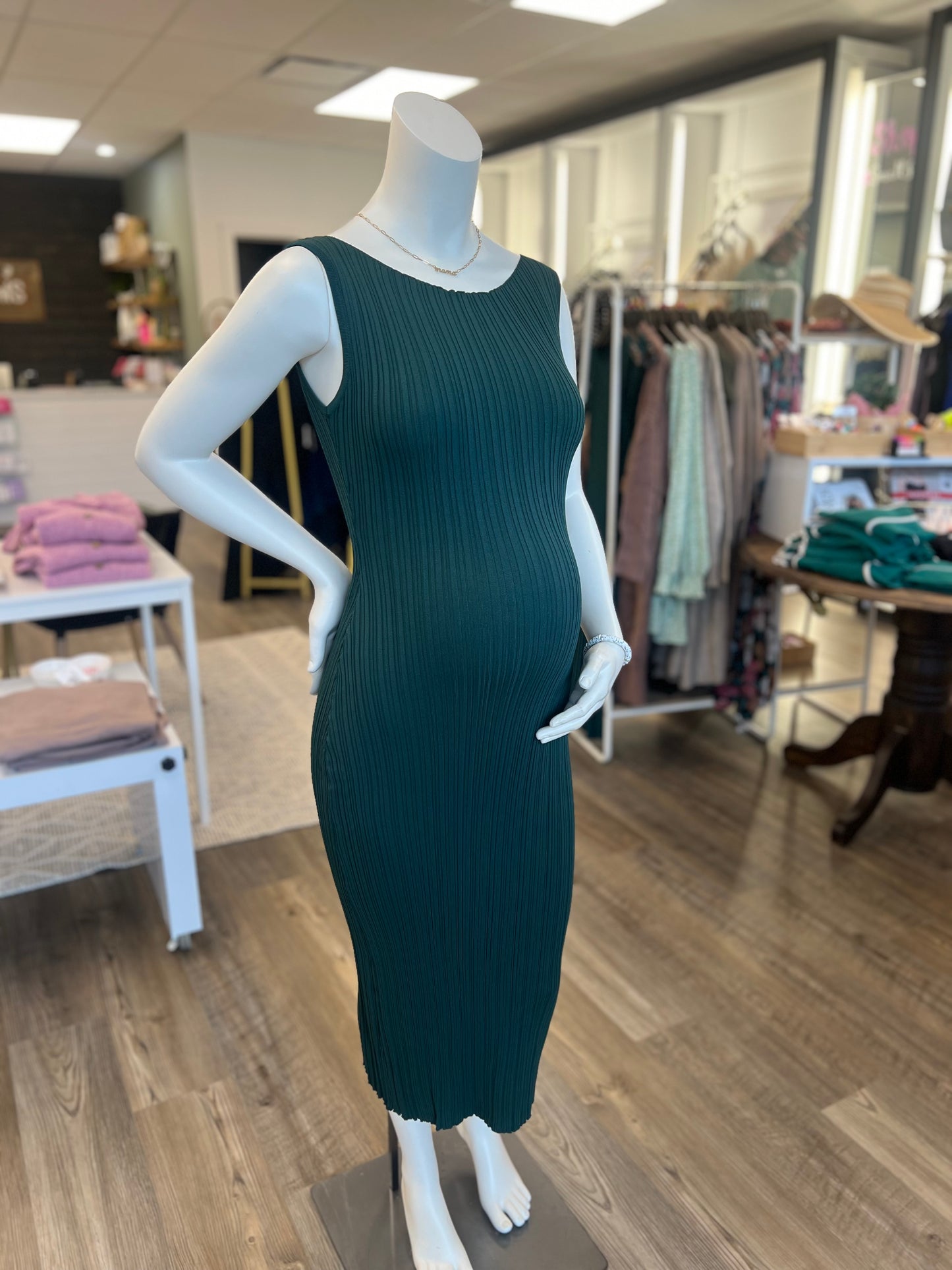 Daphne Ribbed Midi Dress | Transitional |