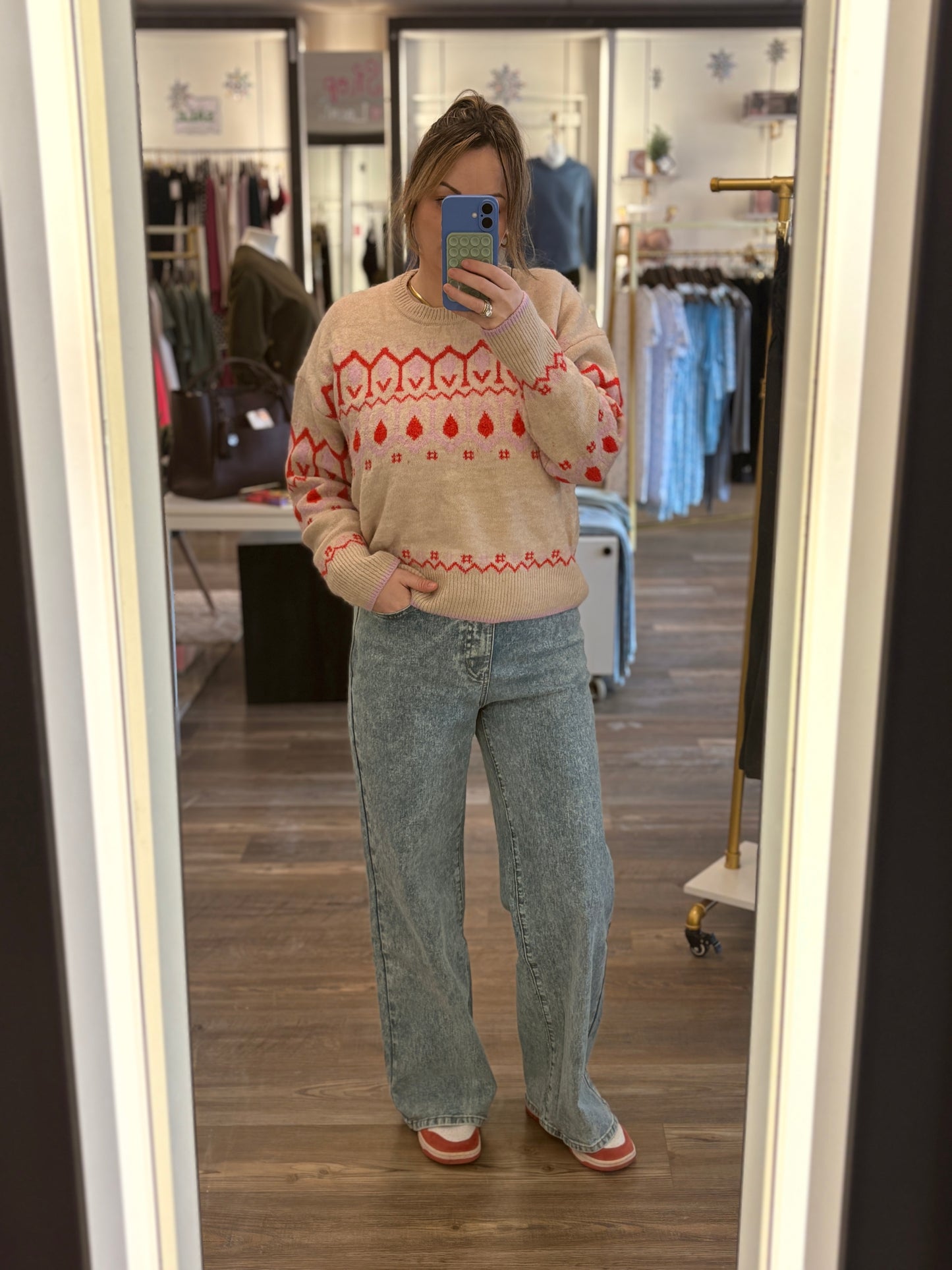 Moira Relaxed Wide Leg Maternity Jeans