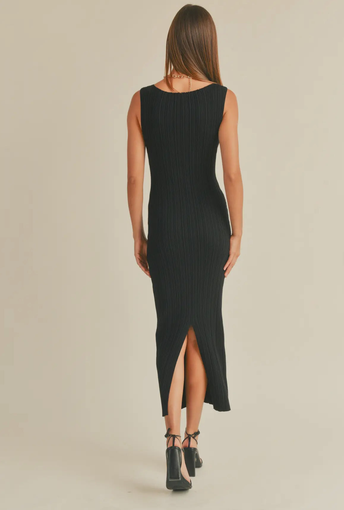 Daphne Ribbed Midi Dress | Transitional |