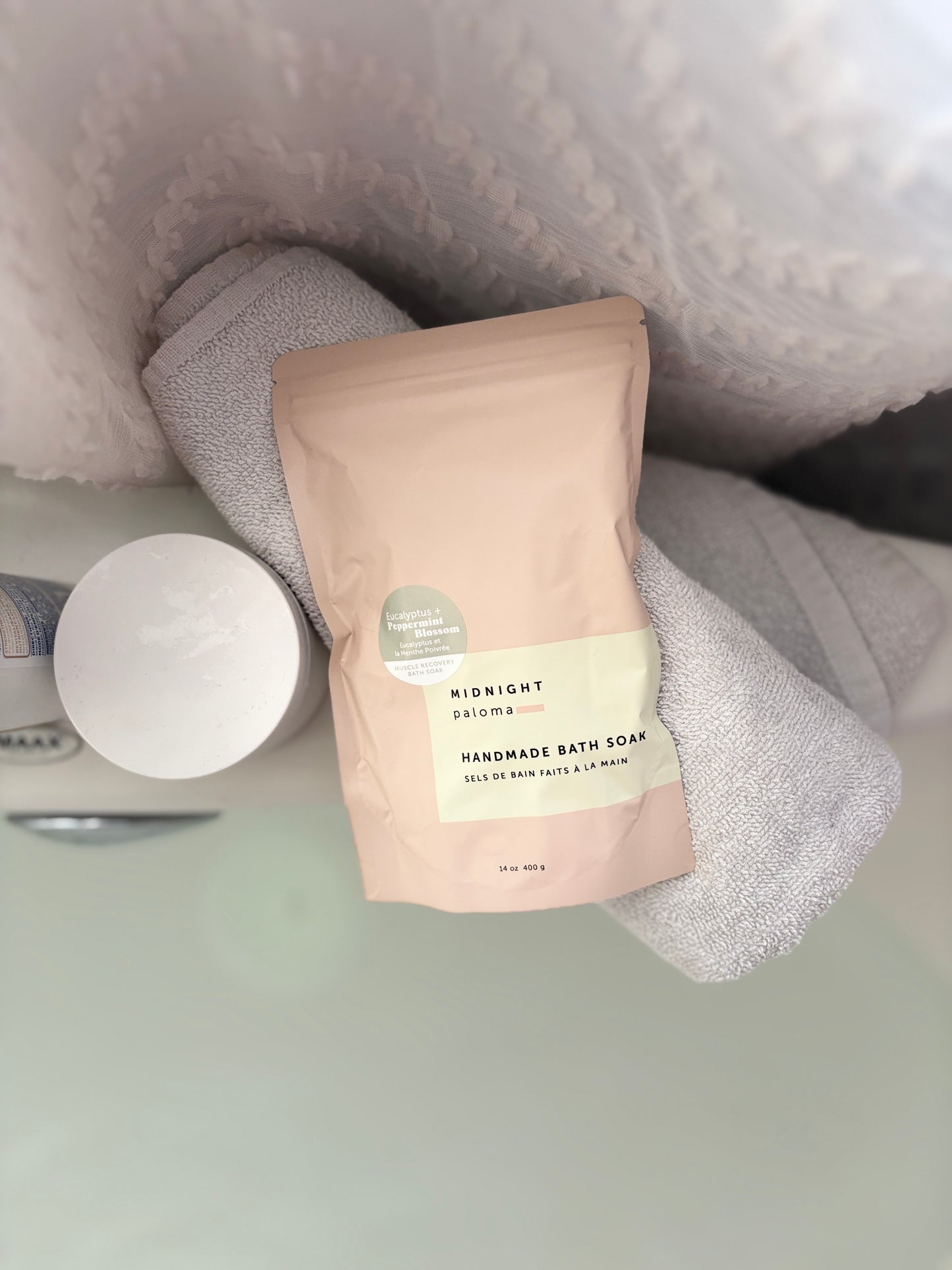 Eucalyptus + Peppermint Blossom Bath Soak