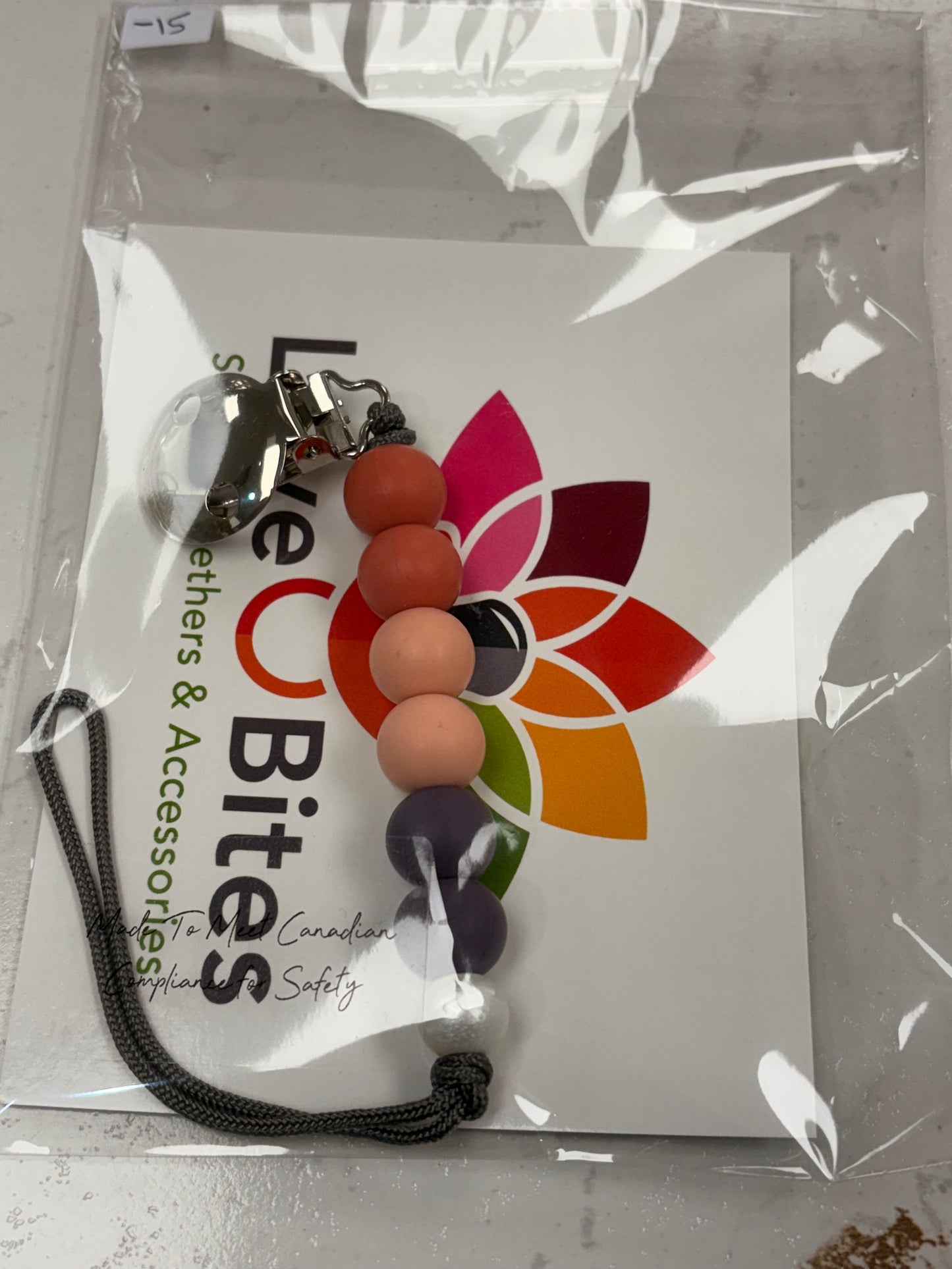 LoveBites Teether  Soother Clip