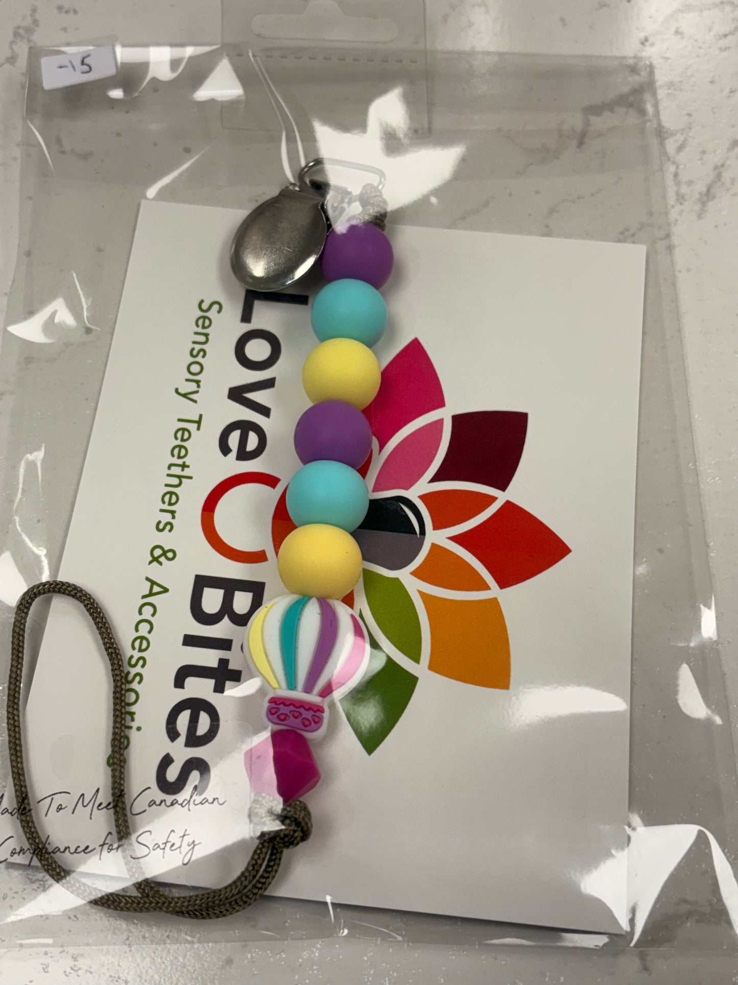 LoveBites Teether  Soother Clip