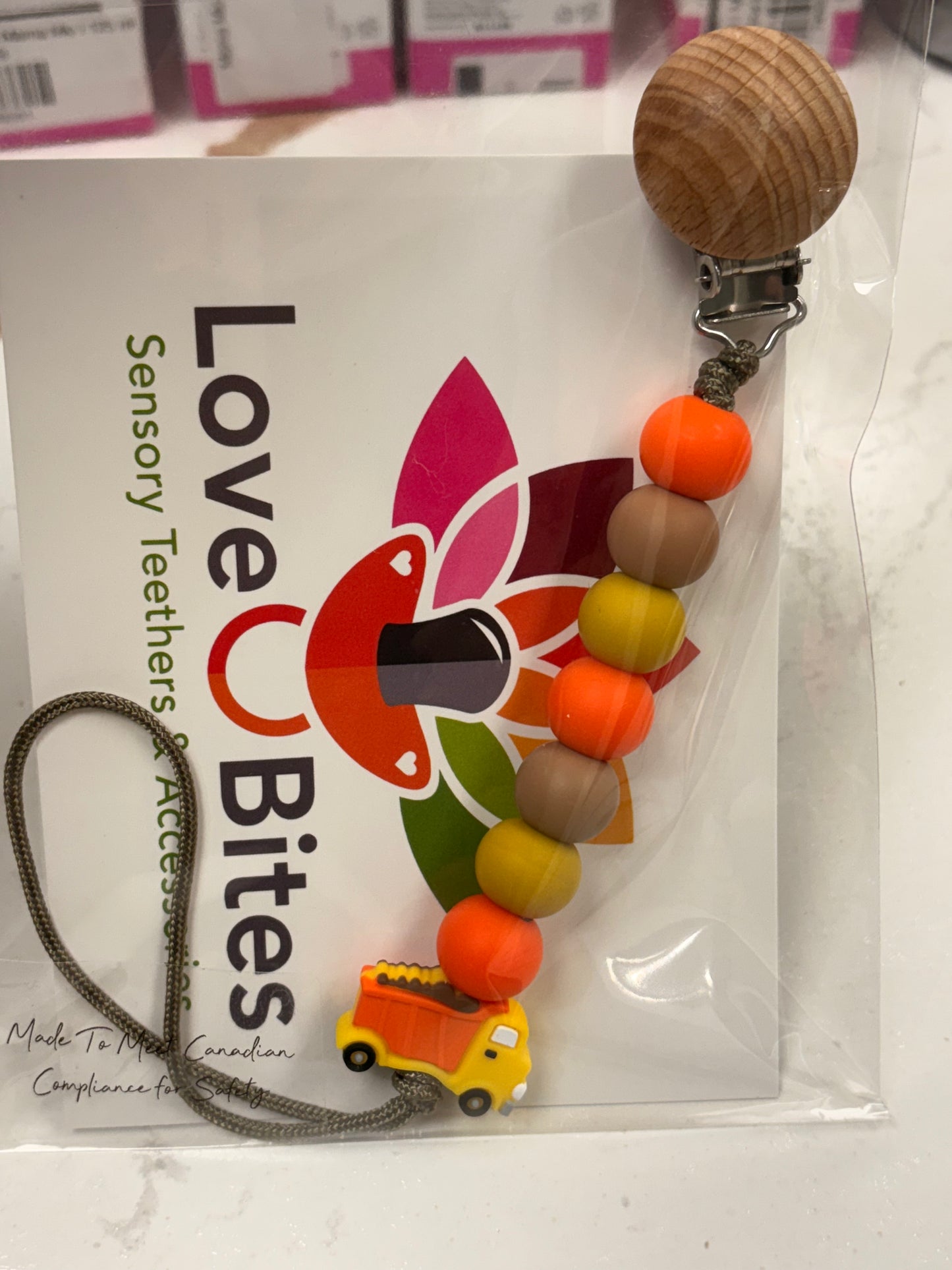 LoveBites Teether  Soother Clip