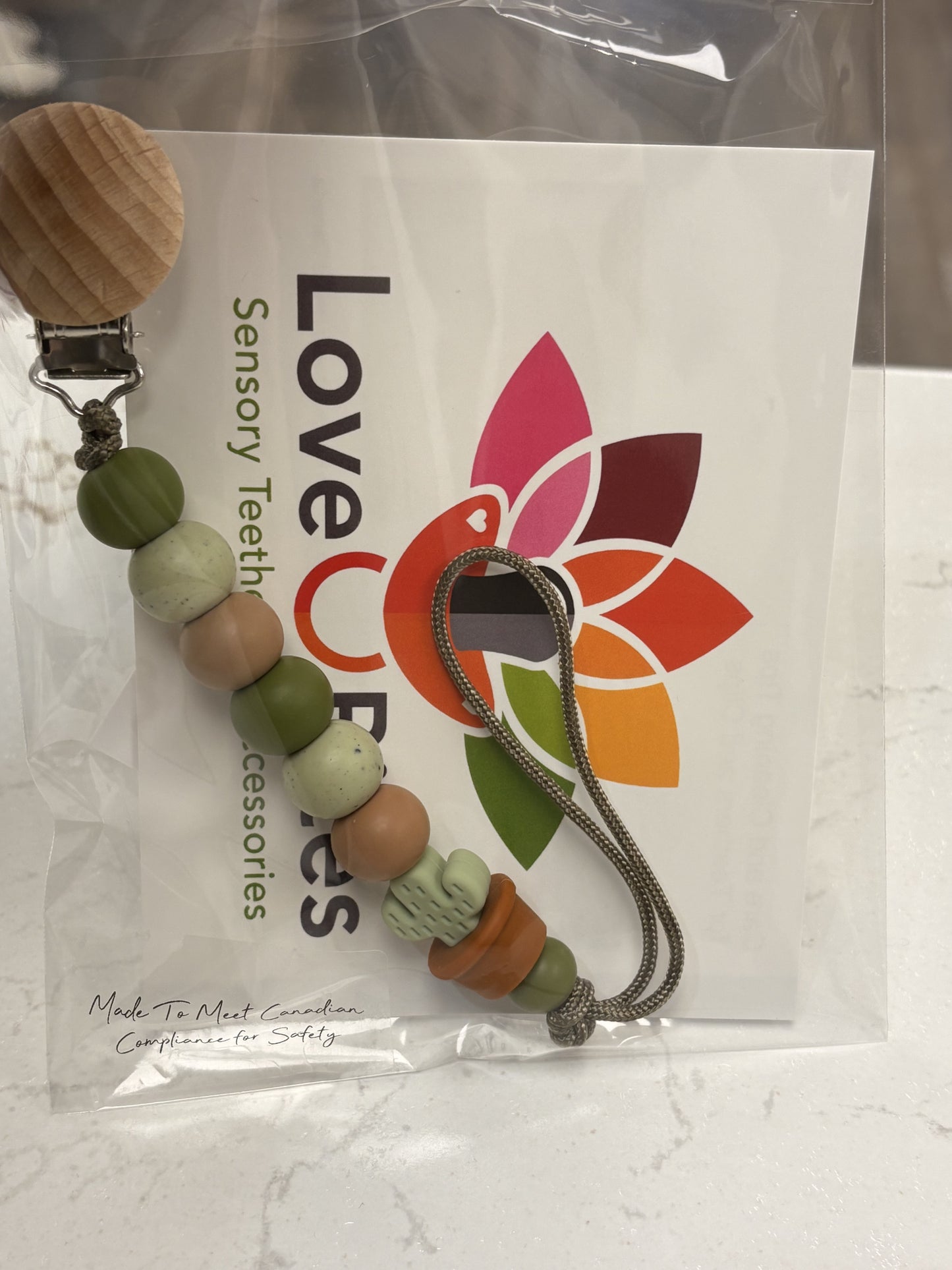 LoveBites Teether  Soother Clip