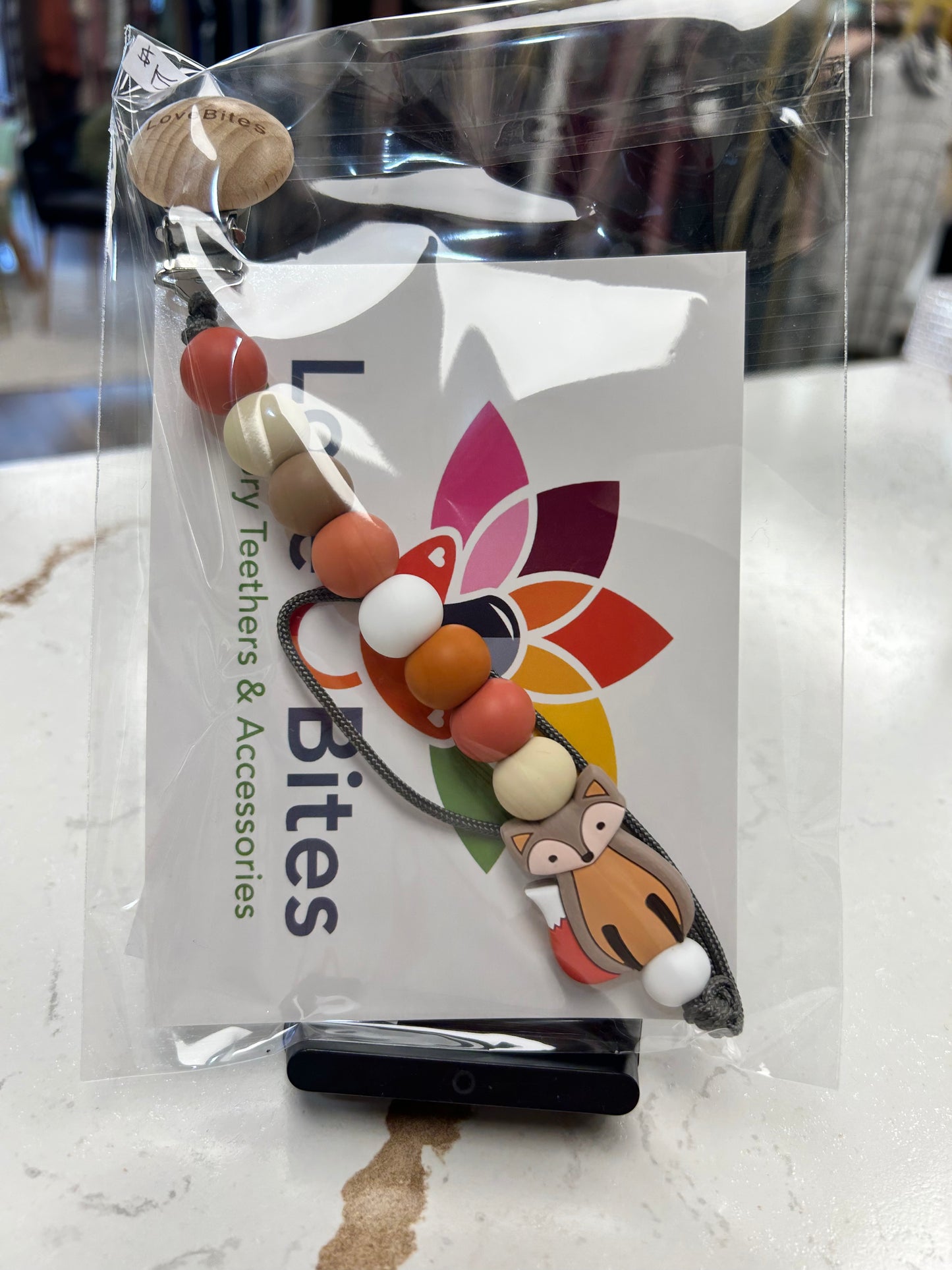 LoveBites Teether  Soother Clip
