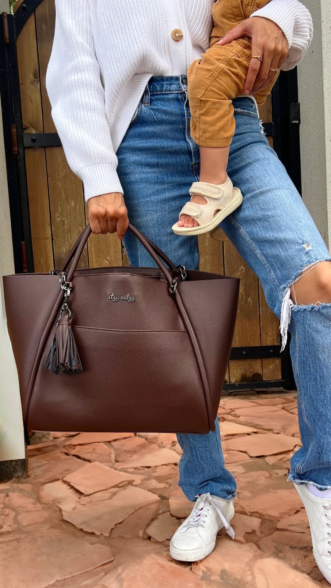 LUXE MAMA ** Espresso Boss Tote™