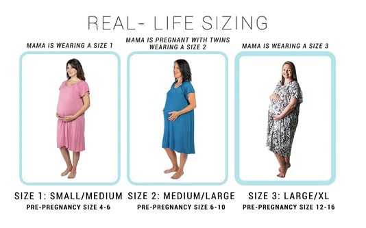 Maternity Labor: Delivery/ Nursing Gown