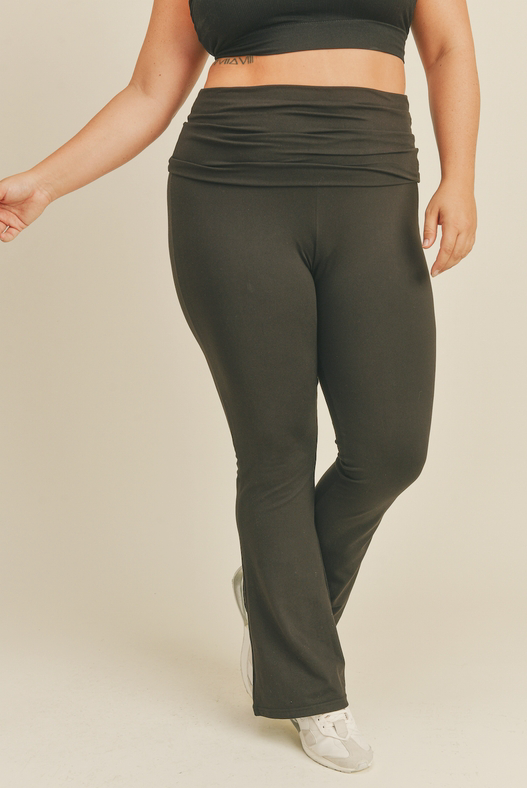 Khaki yoga pants deals