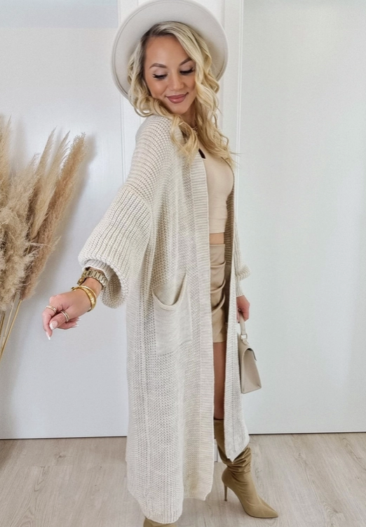 Italian Chunky Knit Cardigan