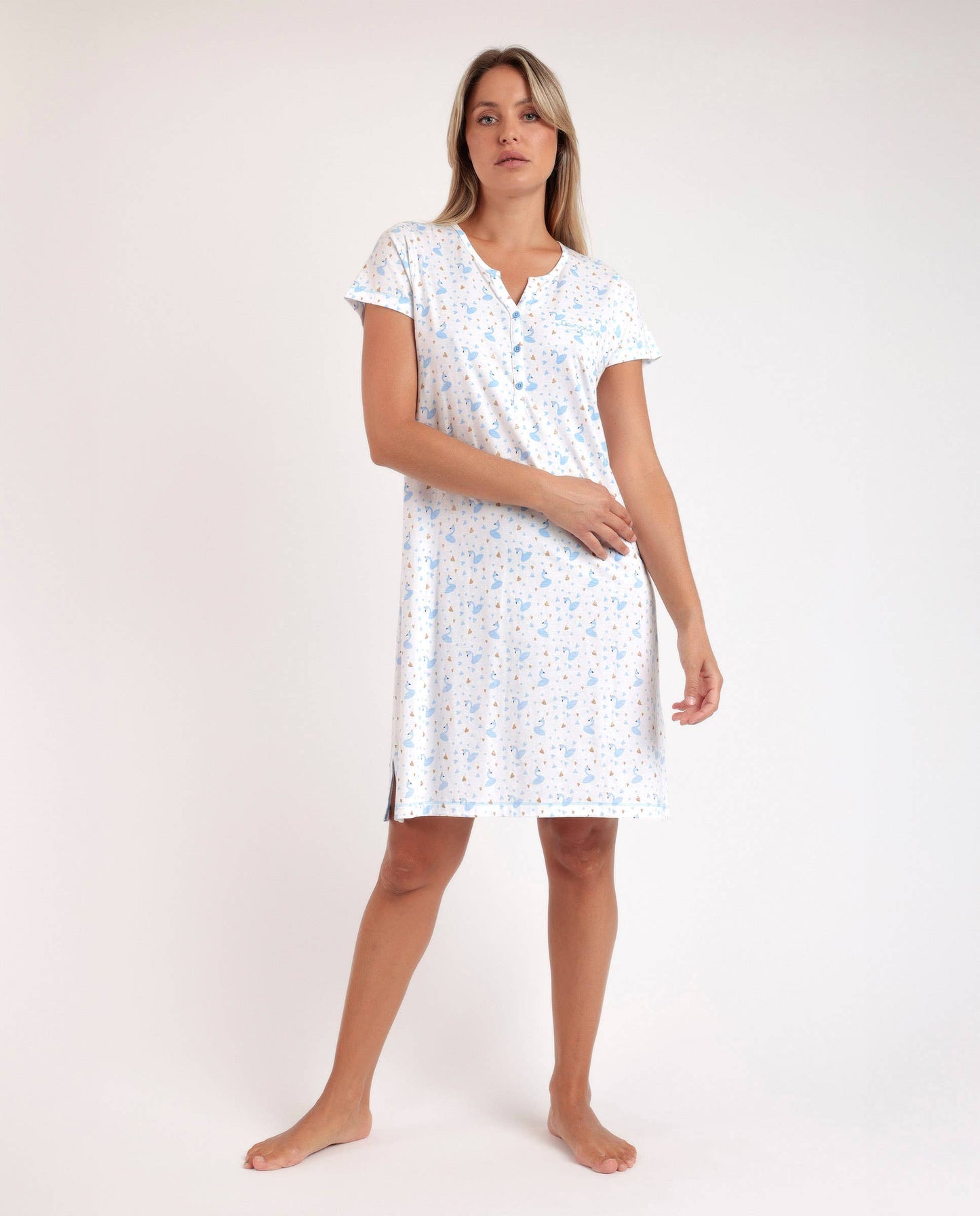 Dancing With Swans Nightdress