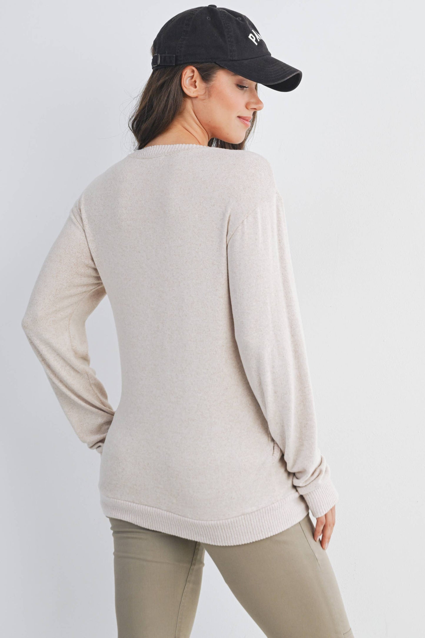 Vana Maternity & Nursing Crewneck