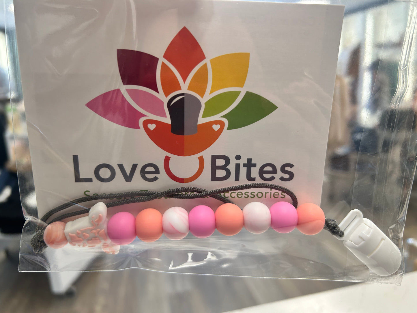 LoveBites Teether  Soother Clip