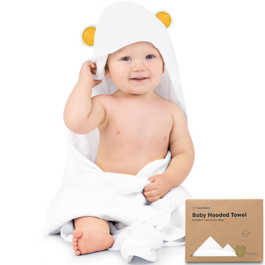 Organic Bamboo Baby Hooded Towel