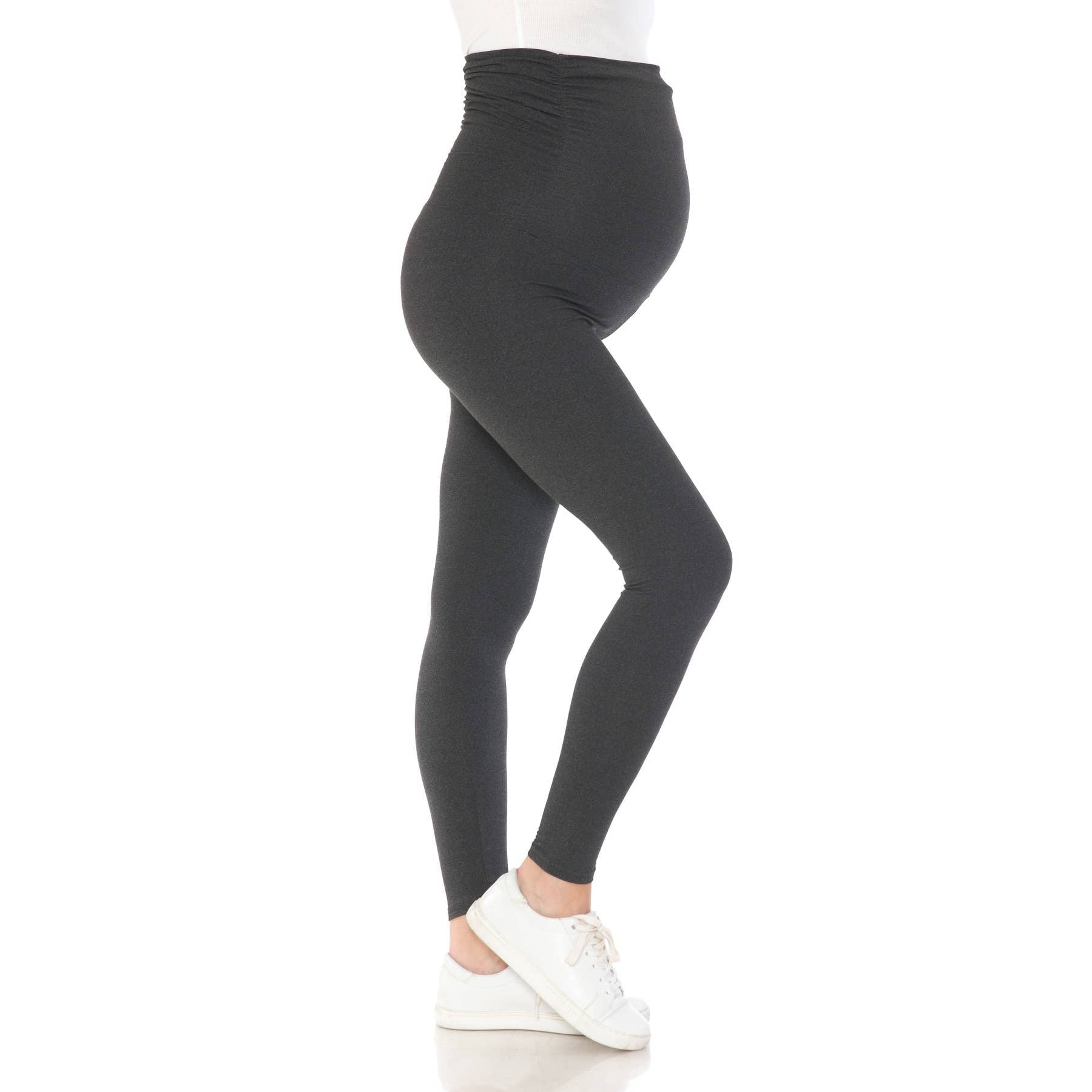VALANDY Maternity Leggings Over Bump Buttery Soft Belly Support