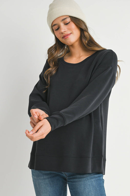 Carly maternity Crew Neck