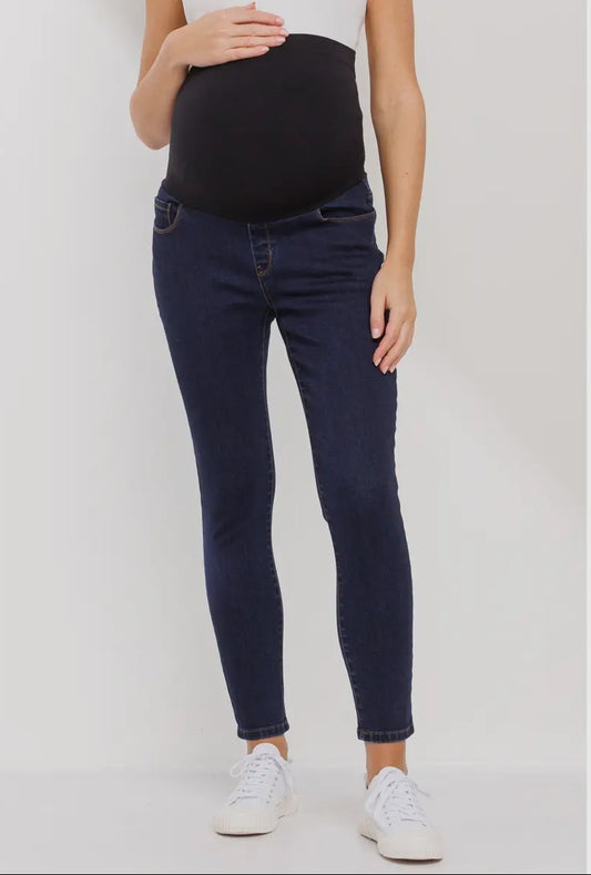Stevie Maternity Skinny Jeans With Full Panel