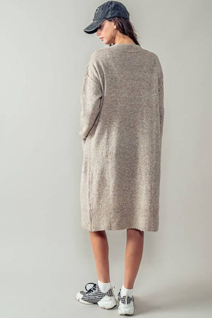 Olivia Light Knit Cardigan | Oat