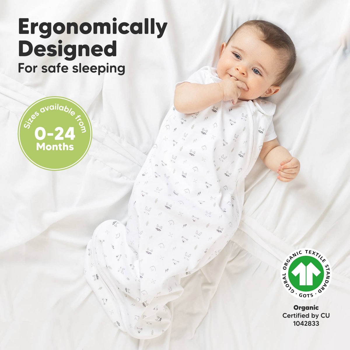 KeaBabies Sooth Sleep Sack Gender Neutral