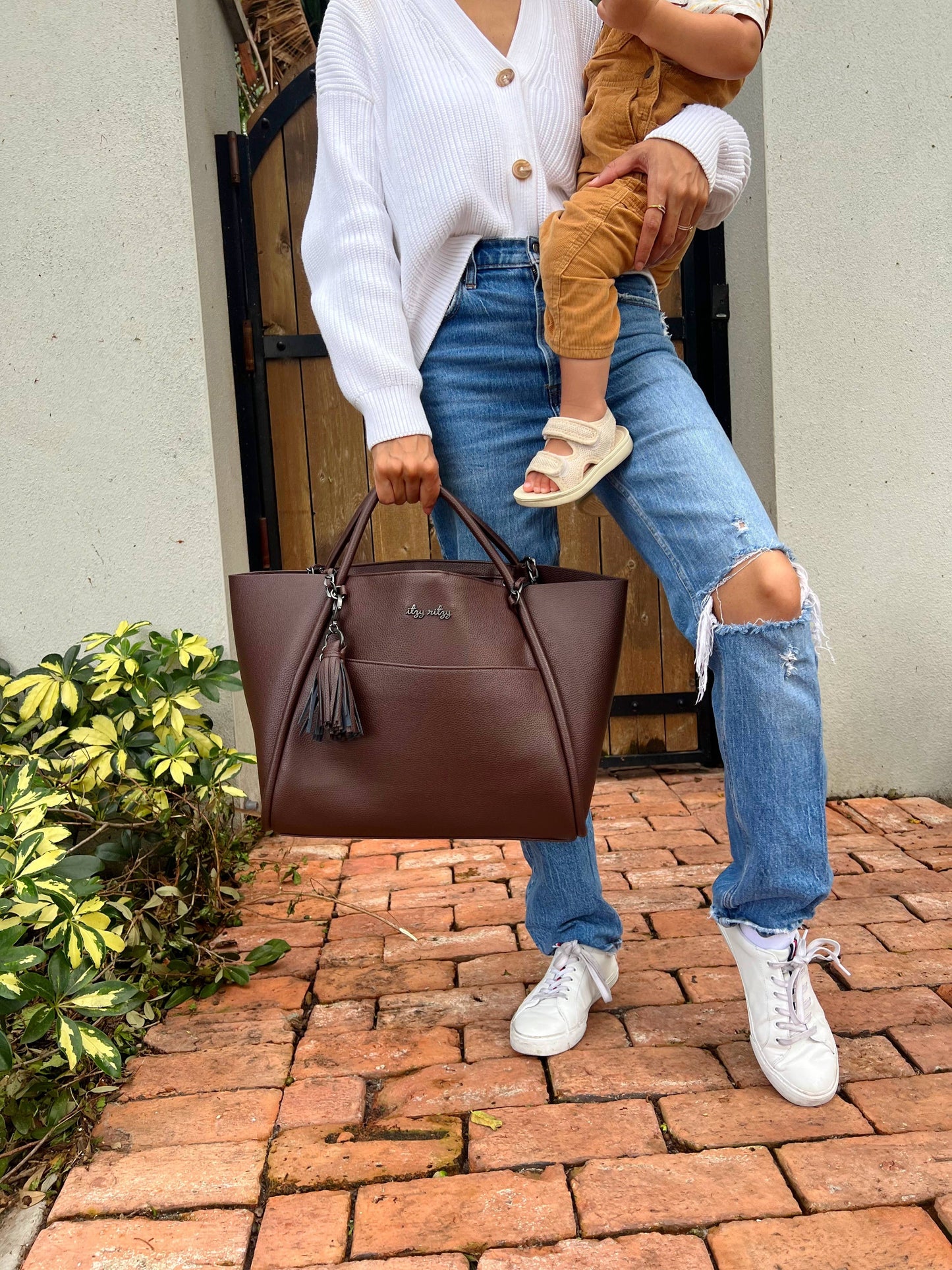 LUXE MAMA ** Espresso Boss Tote™