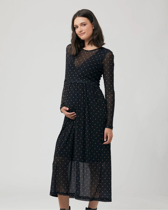 Dot Nursing Dress | Ripe Maternity