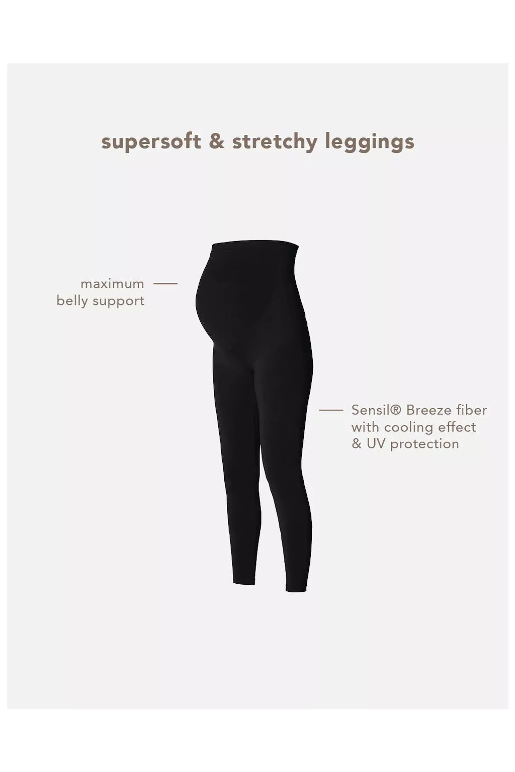 Cara maternity leggings (UV protecting)