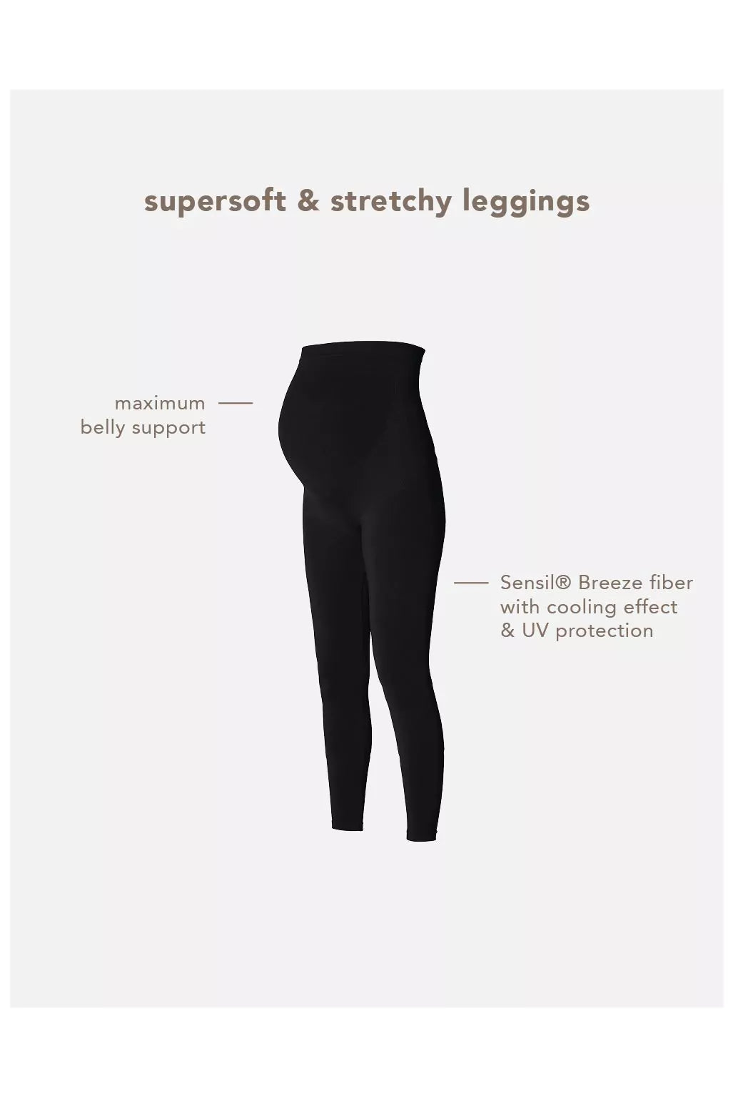 Cara maternity leggings (UV protecting)