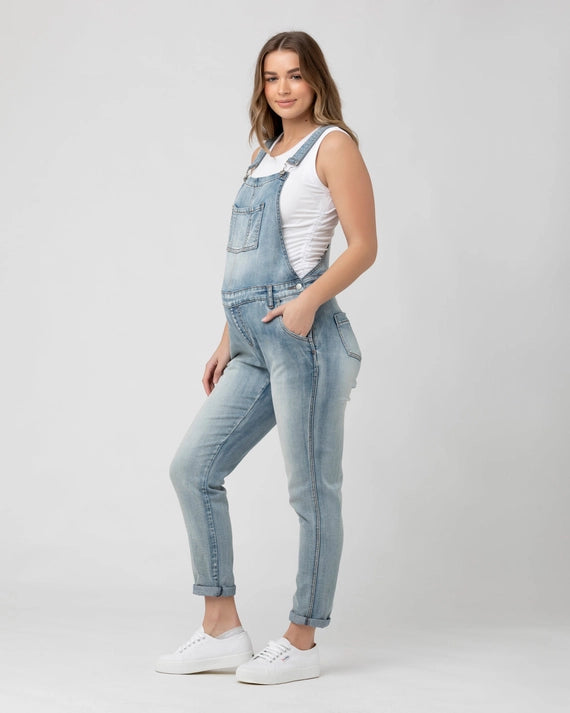 Denim Maternity Overalls