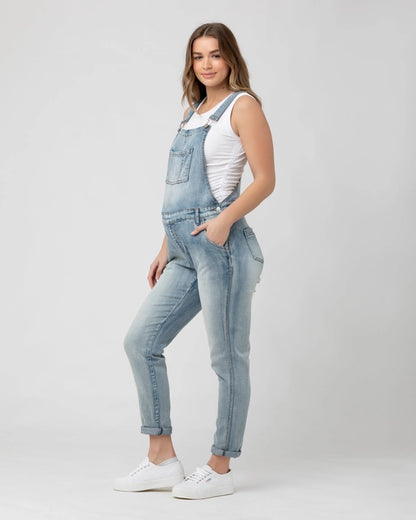 Denim Maternity Overalls