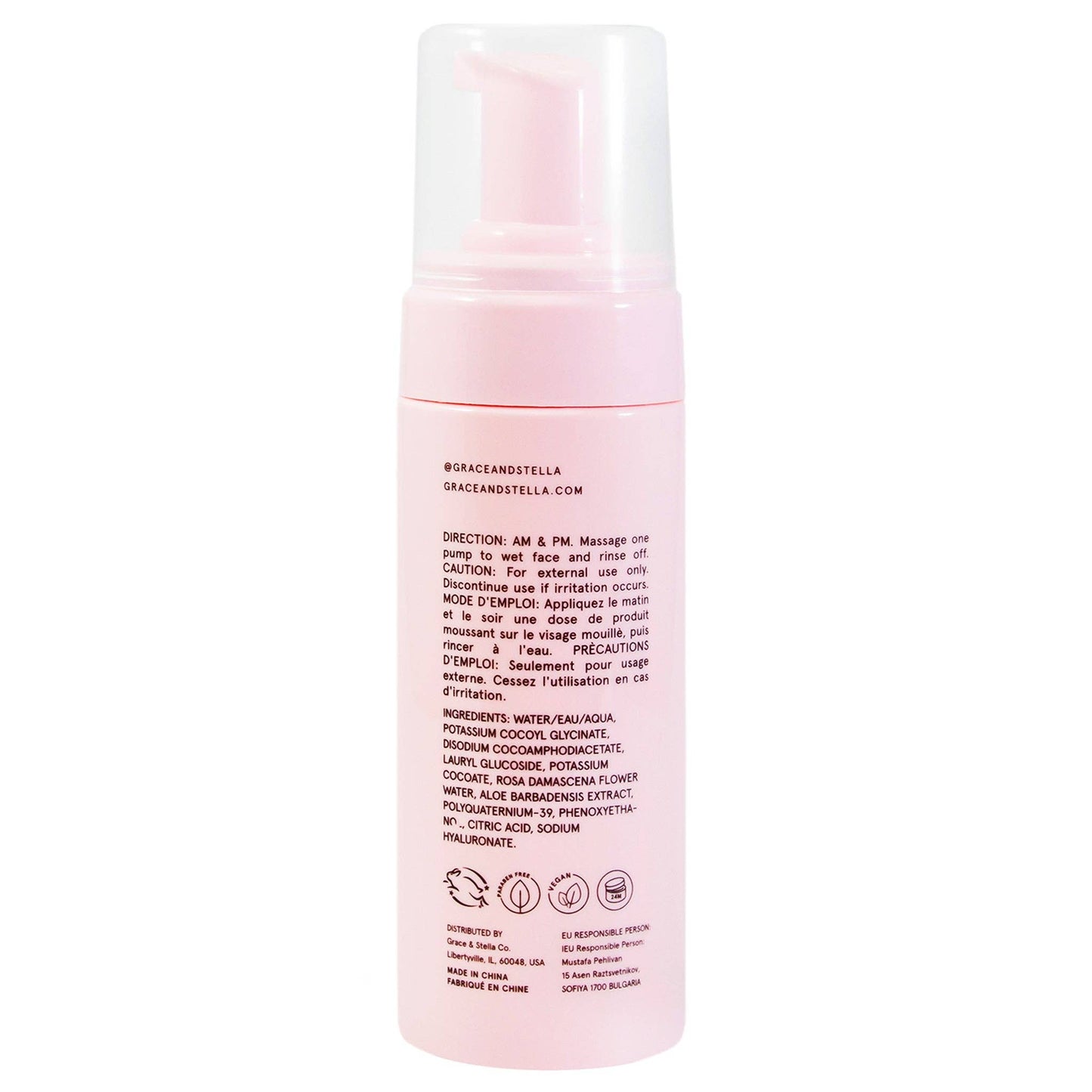 Foaming Face Wash: 60 ml