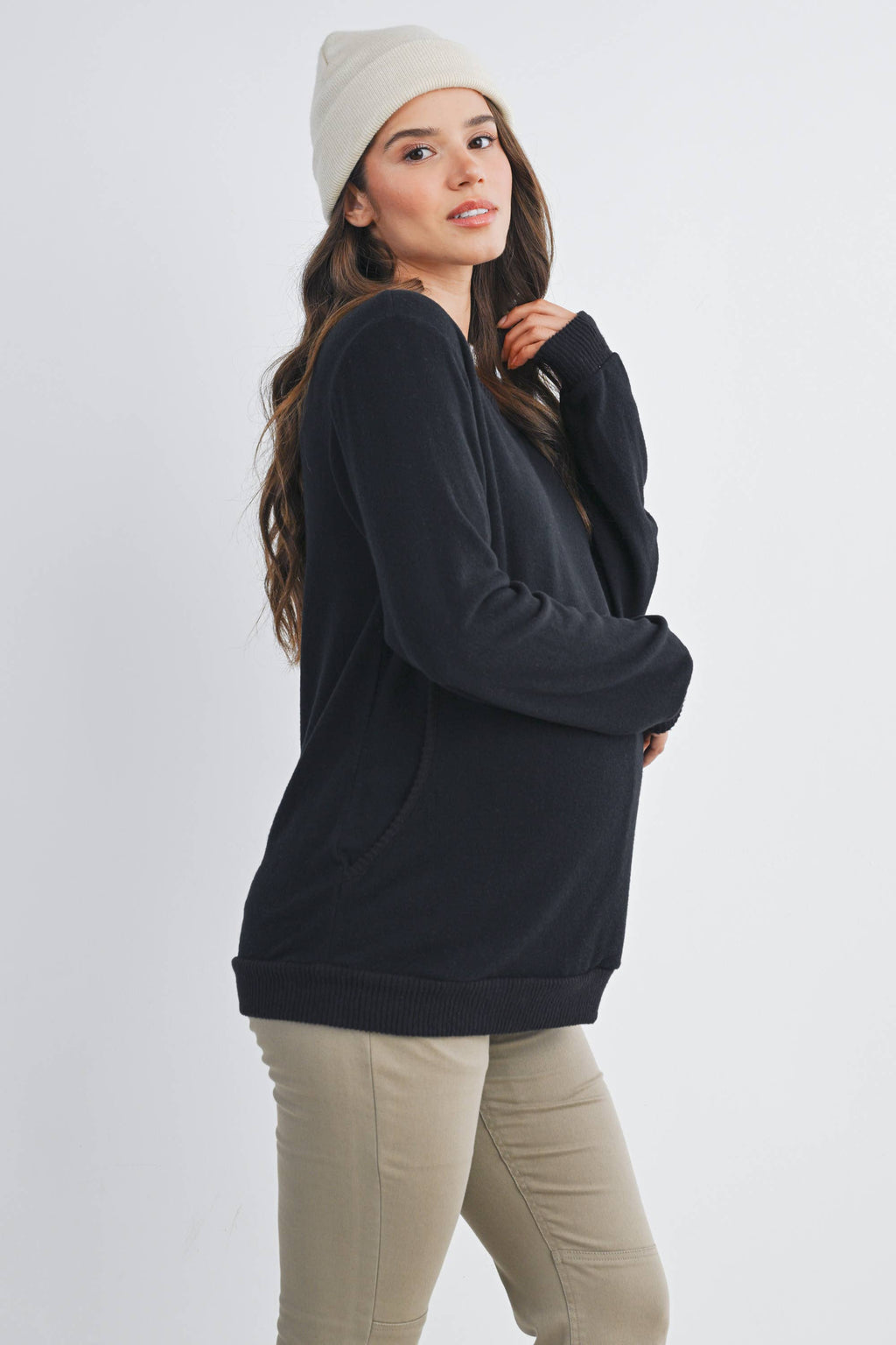 Vana  Maternity & Nursing Crewneck