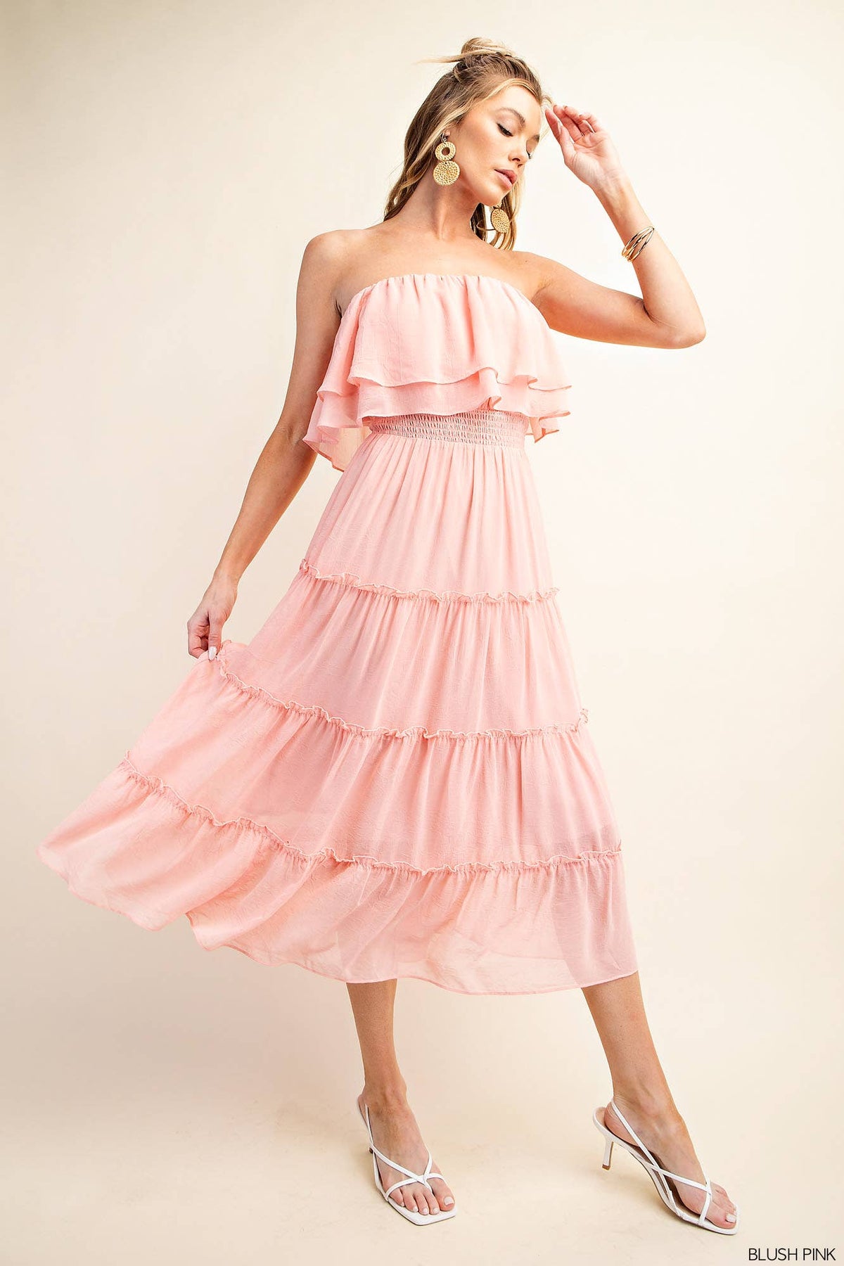 Tia Tiered Midi | Transitional |