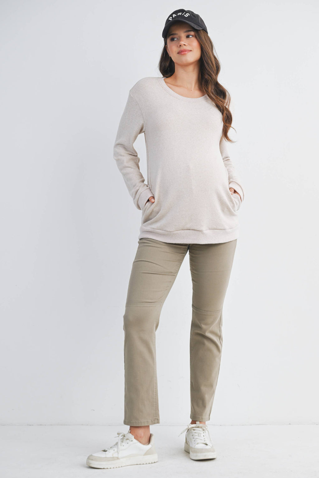 Vana  Maternity & Nursing Crewneck