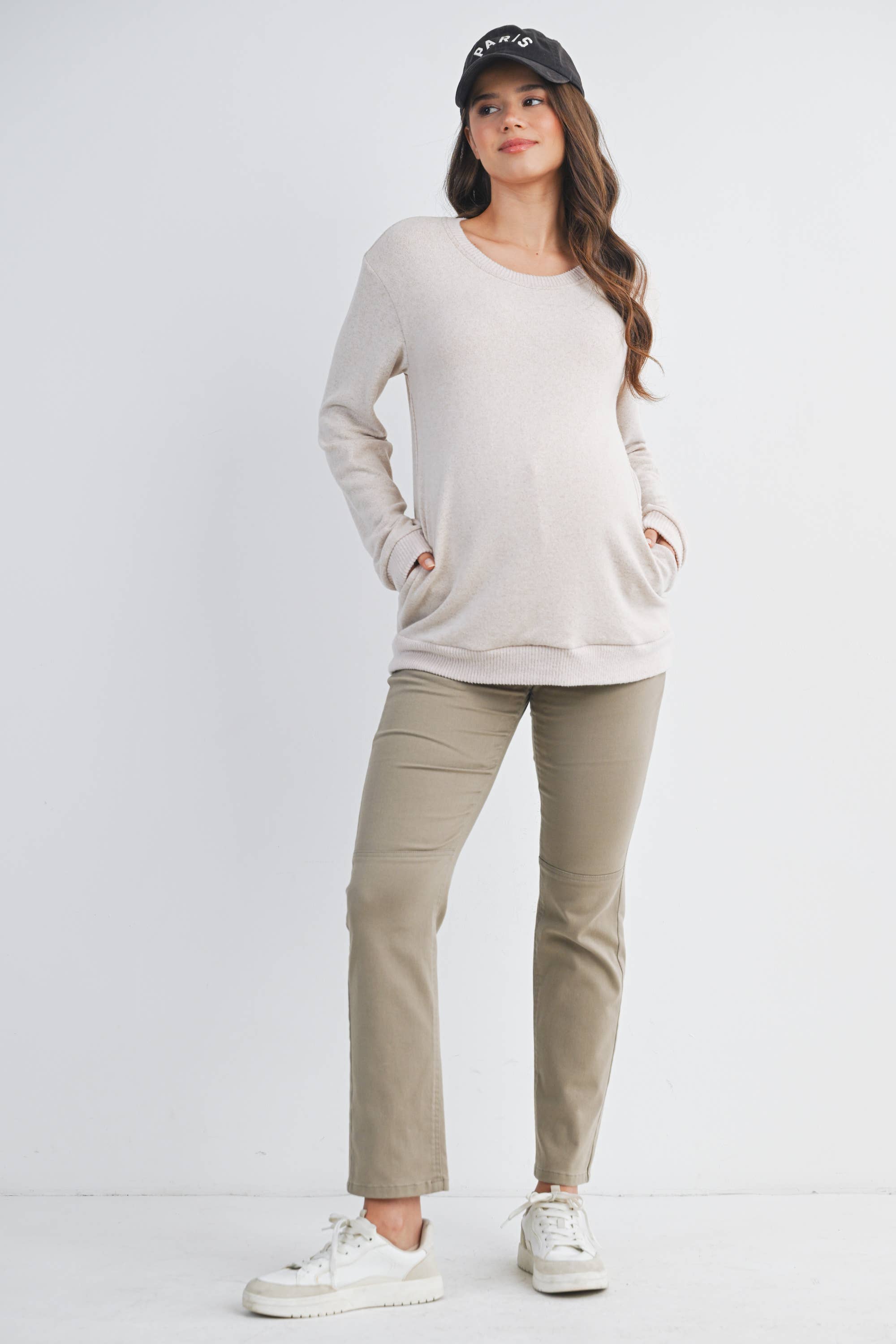 Vana  Maternity & Nursing Crewneck