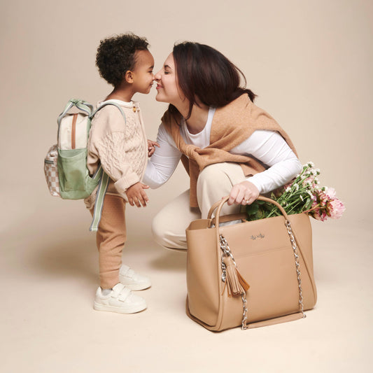 LUXE MAMA ** Chai Latte Boss Tote™
