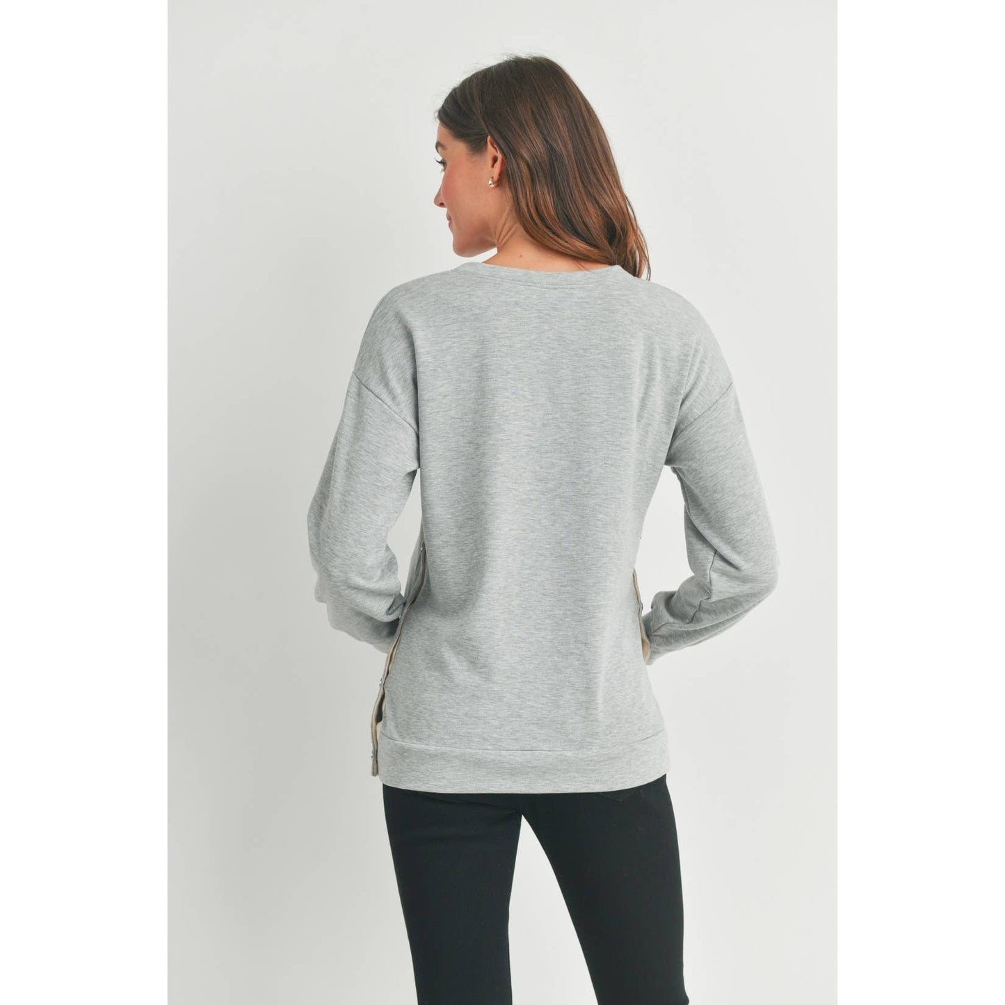 MAMA Crewneck Maternity Sweatshirt