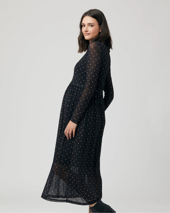 Dot Nursing Dress | Ripe Maternity