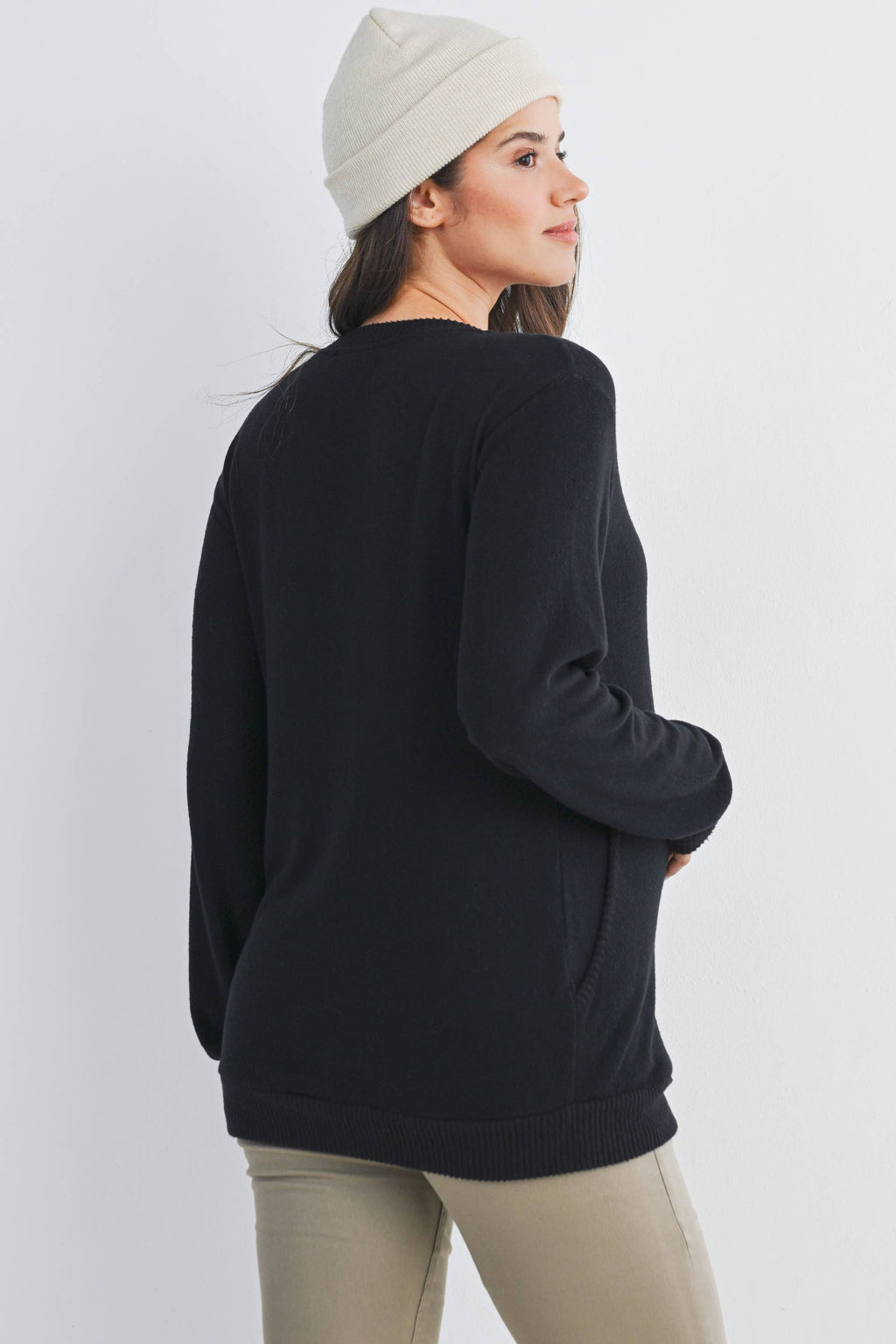 Vana  Maternity & Nursing Crewneck