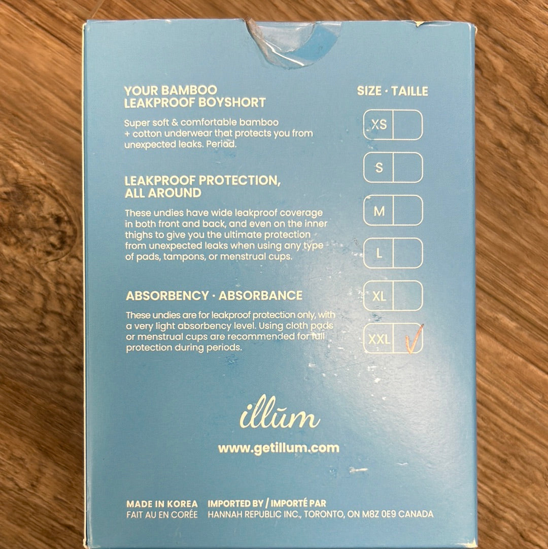 Illũm leakproof underwear