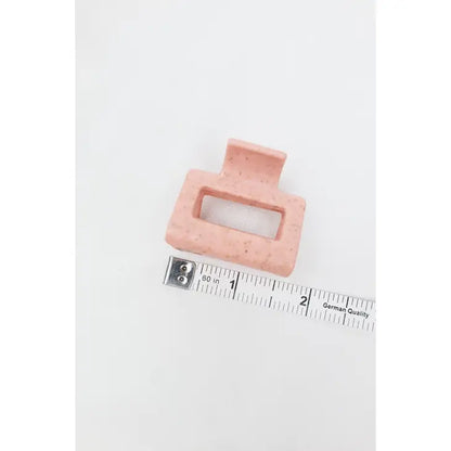 Mini rectangle Hair Claw