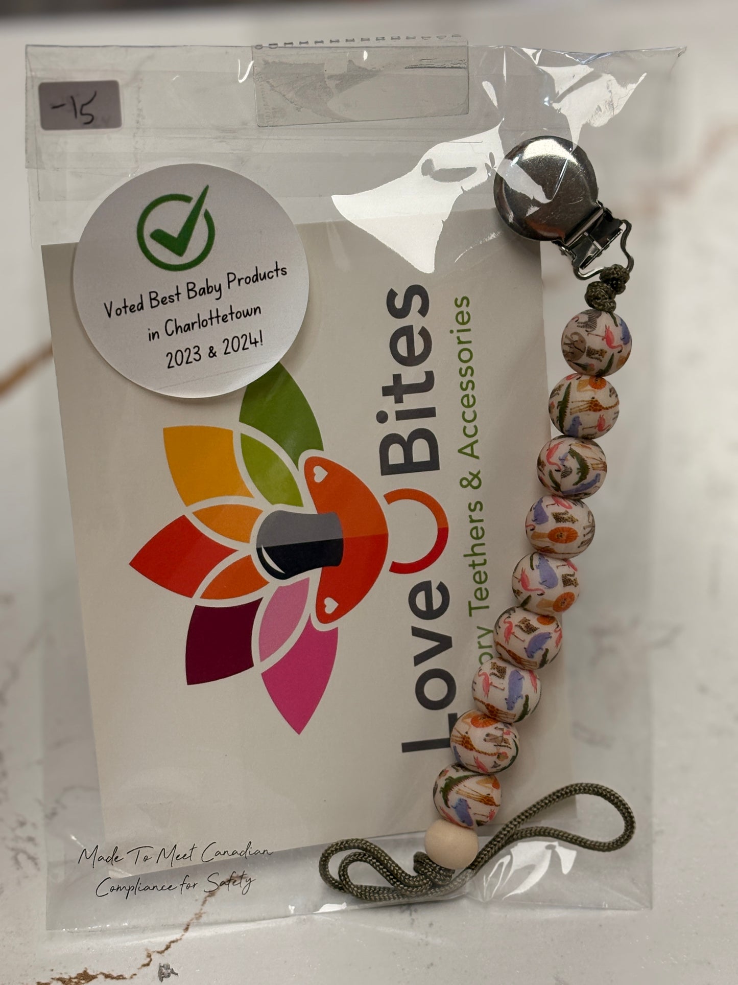 LoveBites Teether  Soother Clip
