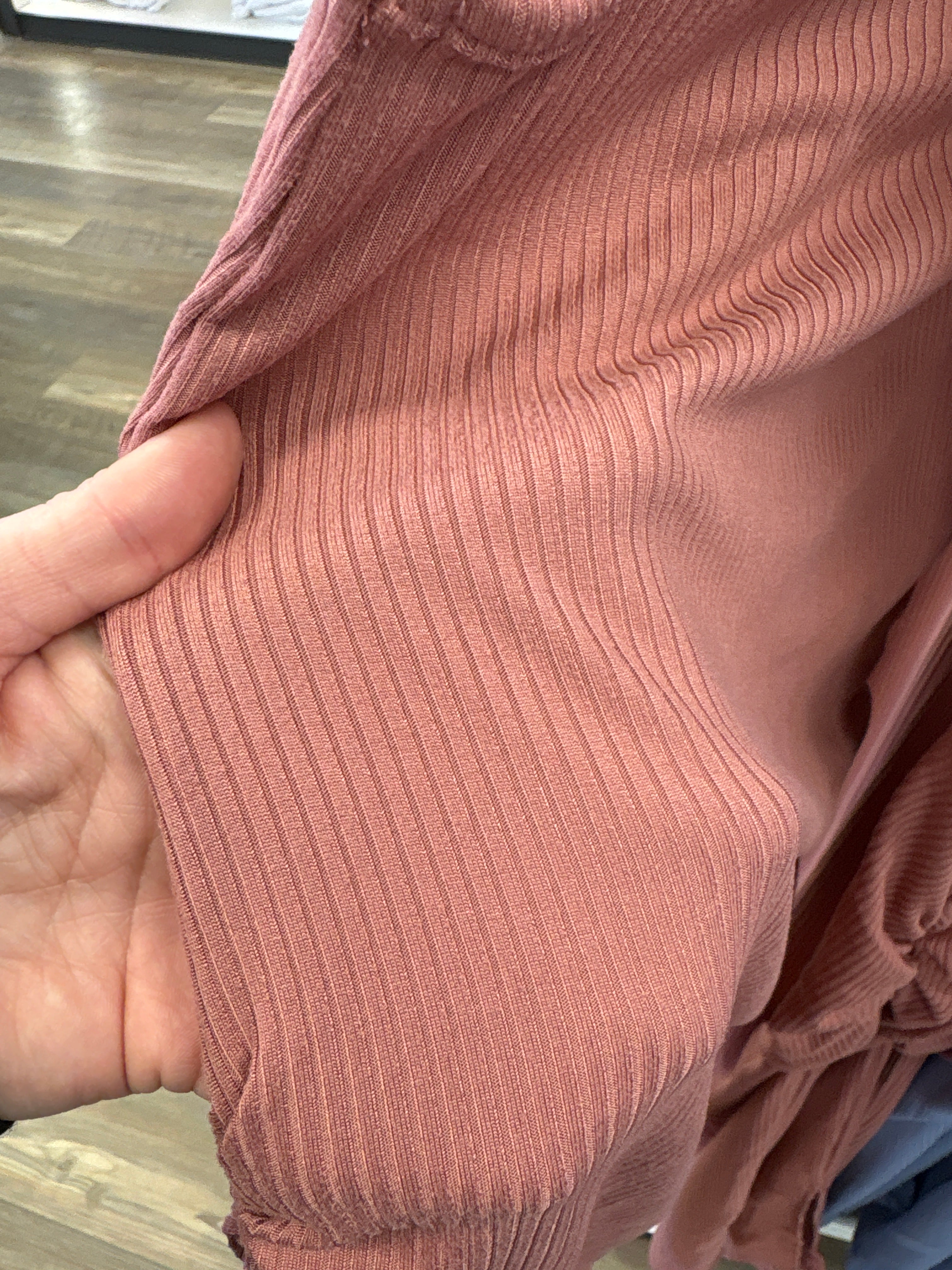 Mira Maternity Rib Midi Dress