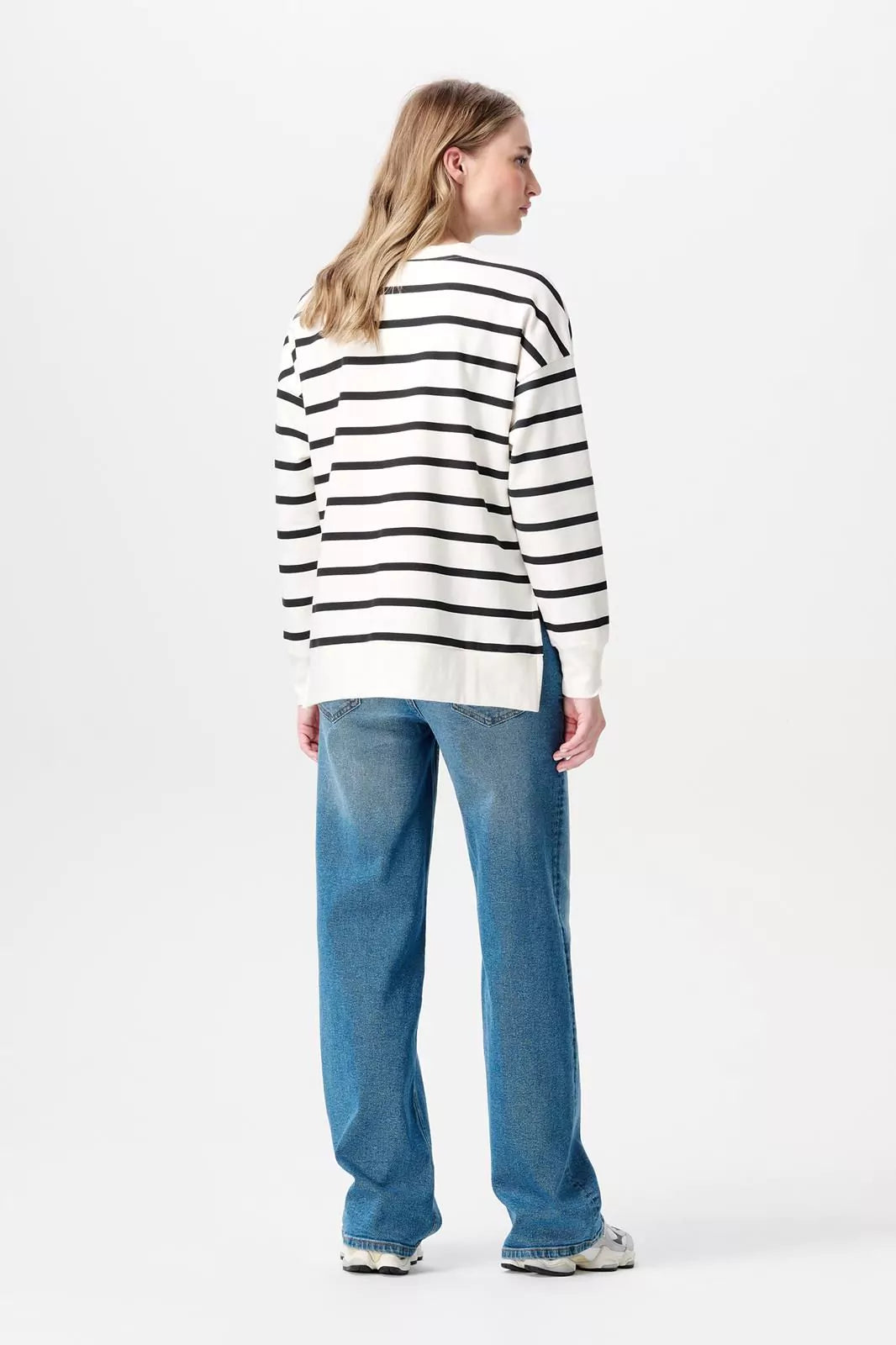 Wide Leg Maternity Denim | Vintage Blue