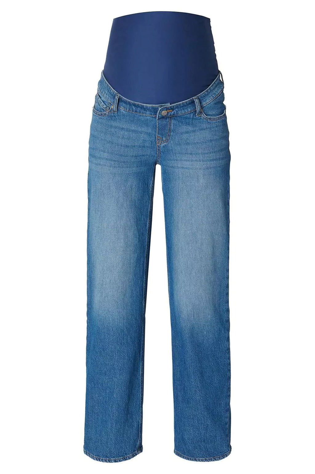Wide Leg Maternity Denim | Vintage Blue